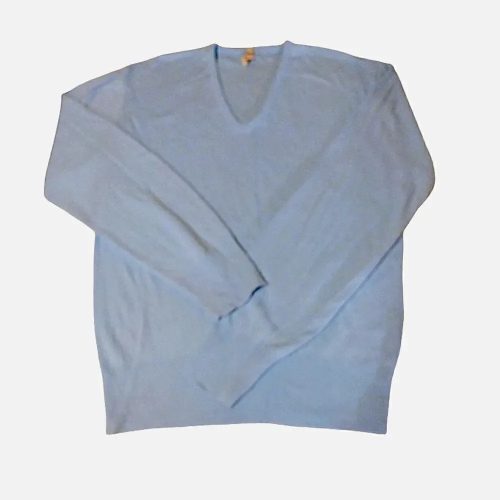 Baldwin Sportswear VTG 60s Baby‎ Blue Dupont Orlon Sweater  *Fits like Medium